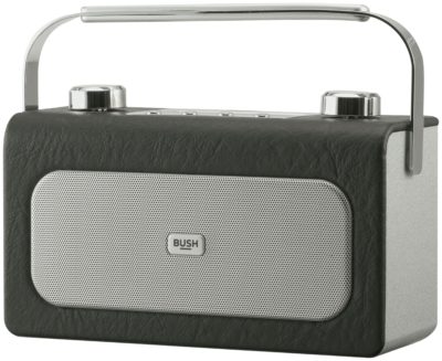 Bush - Classic Leather FM Radio - Black